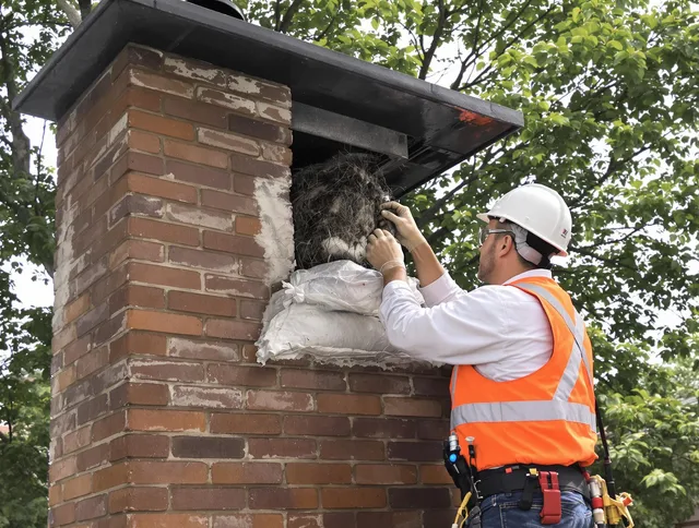 Humane removal of debris and animals by Burrillville Chimney Sweep in Burrillville, RI