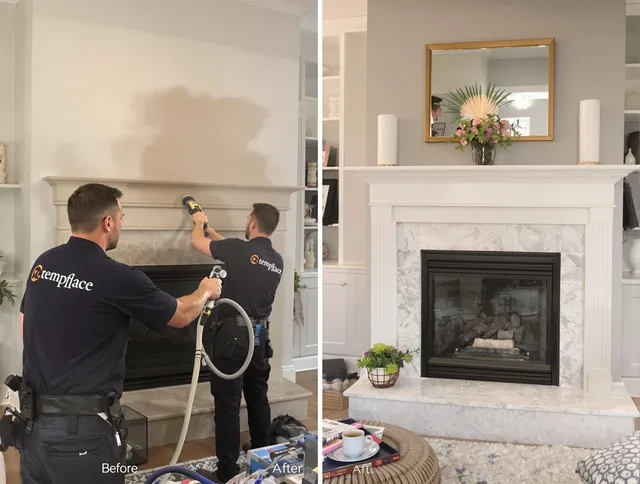 Professional soot removal by Burrillville Chimney Sweep team in Burrillville, RI